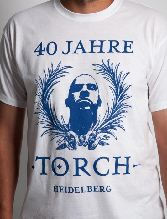 Torch T Shirt 40 Jahre Torch Heidelberg